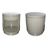 Vintage Pair of Swivel Night Stands