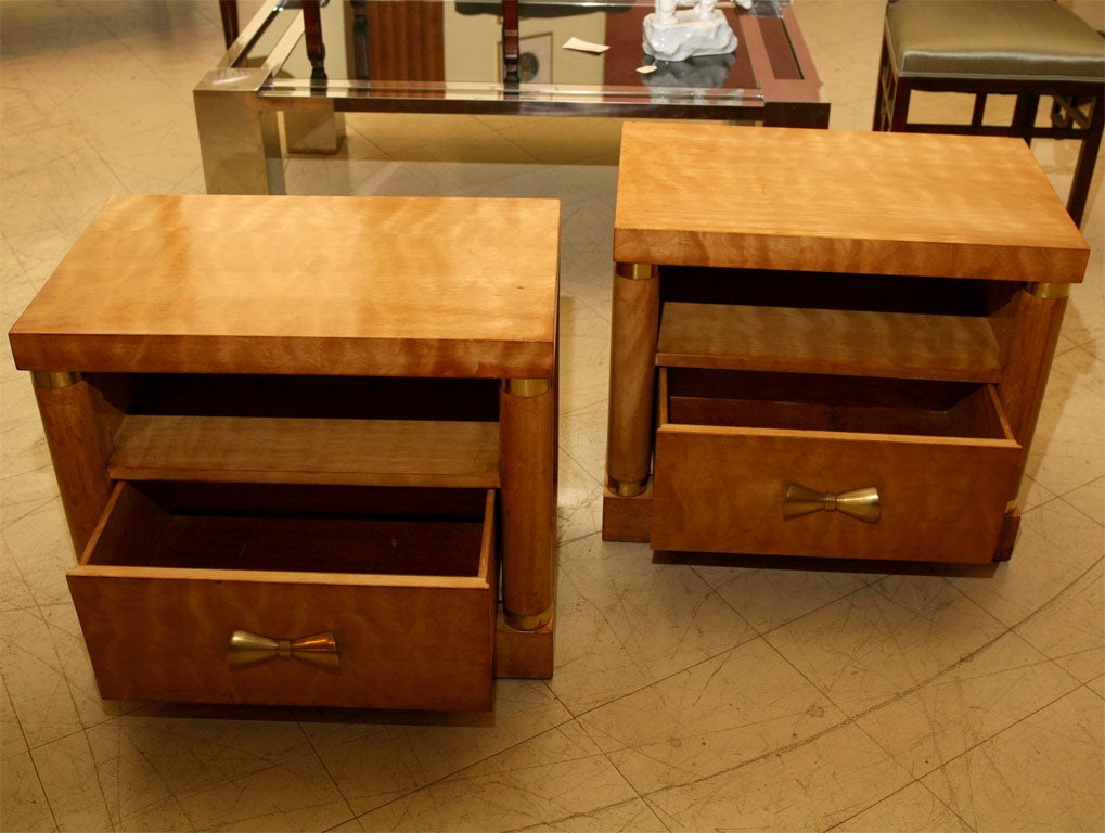 Mid-20th Century Pair of American night stands For Sale