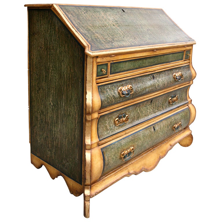 Portuguese Slant Front Desk at 1stDibs