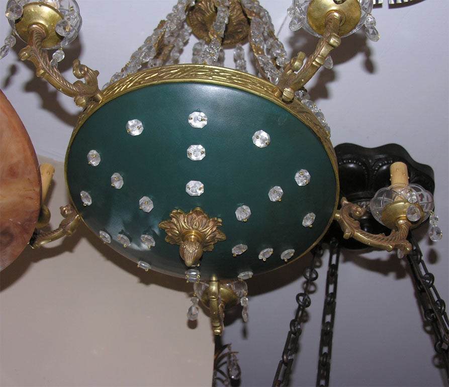 Français Lustre Empire en vente