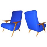 Pair of Modernist Armchairs