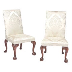 Set of twelve 19th century Gainsborough style dining chairs