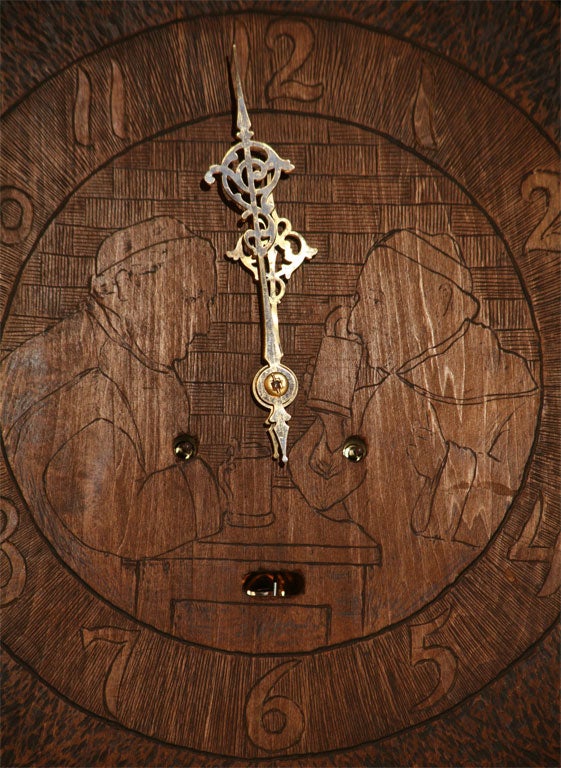 Trappist Monk Barrel Clock 1