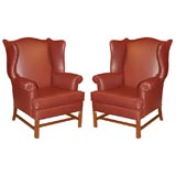 2 Similar Wing Chairs