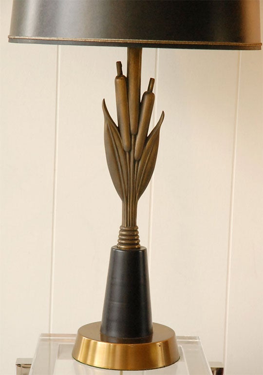 American Mid Century Cattails Lamp