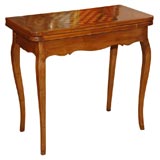 Fruitwood Inlaid Games Table