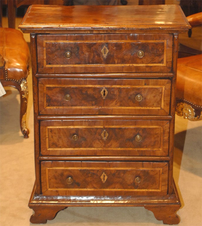 Baroque Walnut Commode