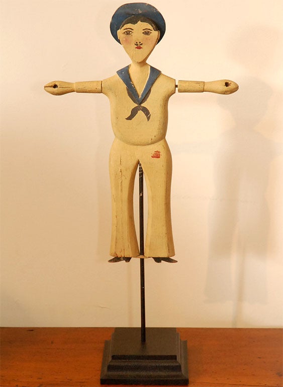 1920'S HAND MADE SAILOR WHIRLIGIG