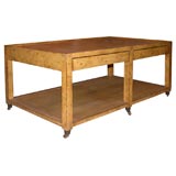 Cocktail Table, Pine with Ochre Finish