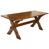 19th C. Spanish Trestle Table (GMD#1470)