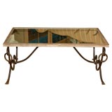 French iron coffee Table French iron coffee Table