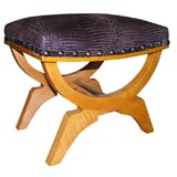 #3823 Single Stool Attributed to Andre Arbus