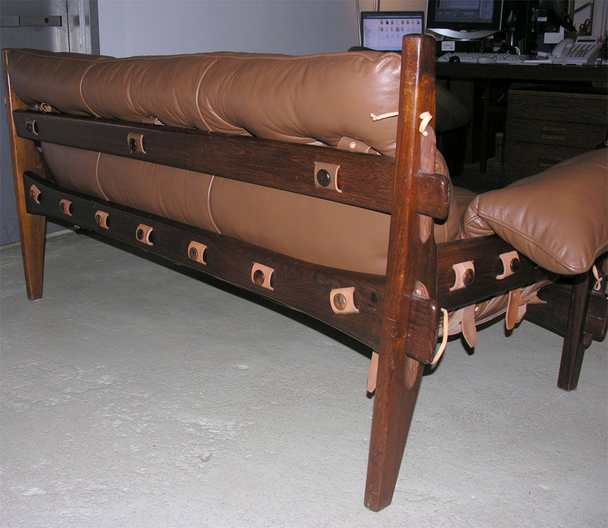Vintage Moleca Sofa by Sergio Rodrigues In Excellent Condition In New York, NY
