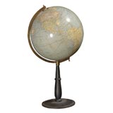 Antique Globe on Stand