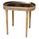 19th Cent. Swedish Gustavian Painted Tray Table Louis XVI Style