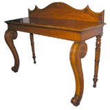 Well Carved Scottish Oak Console Table, c. 1850 Well Carved Scottish Oak Console Table, c. 1850