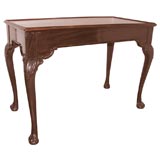 Irish Mahogany Silver Table, 19th Century