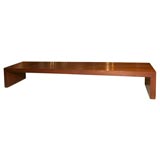 Vladimir Kagan custom bench