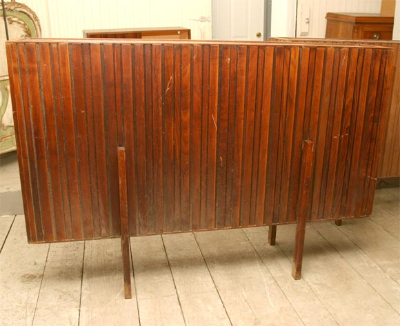 American Pair of Large Wooden Planters