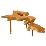 Sculptural Table by Jan de Swart