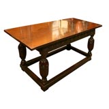 Walnut library table
