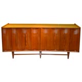 20th century Credenza with Scalloped Front