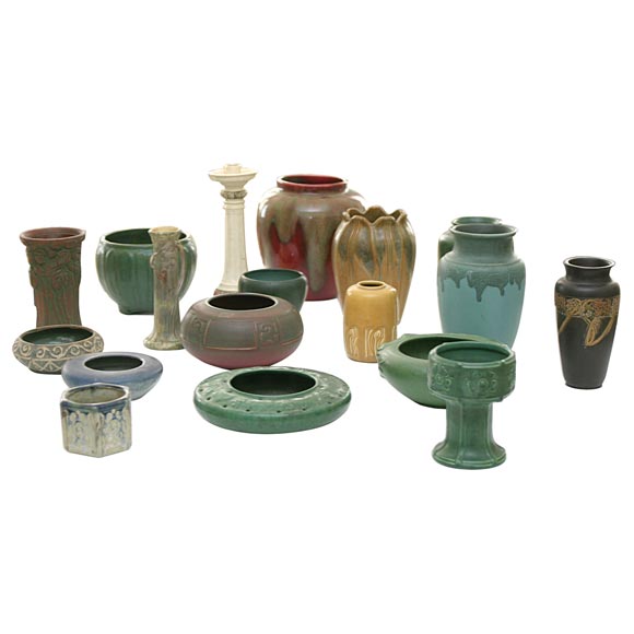 A Collection of American Art Pottery