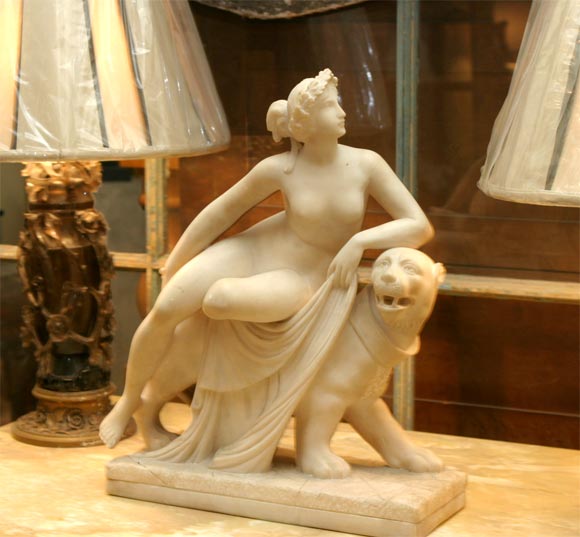Grand Tour Alabaster Figure