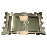 C. 1940 Massive Art Deco Looking Mirror