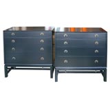 Pair of Dunbar chest of drawers
