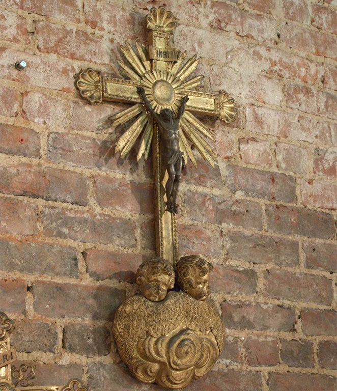 French Hanging Crucifix 5