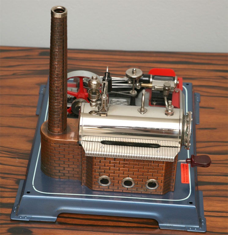 Mid-20th Century Fantastic 50's German Toy Steam Engine
