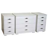 Mengel Furniture Company Chest & Pair of Side Chests