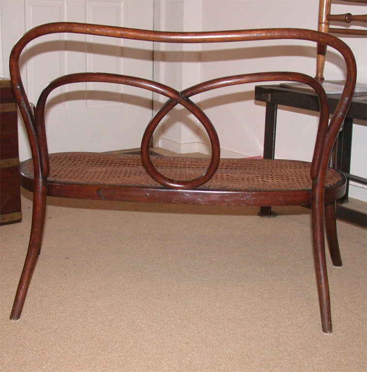 thonet bentwood bench