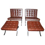 Vintage Knoll Barcelona chairs