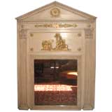A Late 18th Century French Neo-classical Mirror de Boiserie