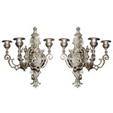 Pair of Cool Neo Classical Style Sconces