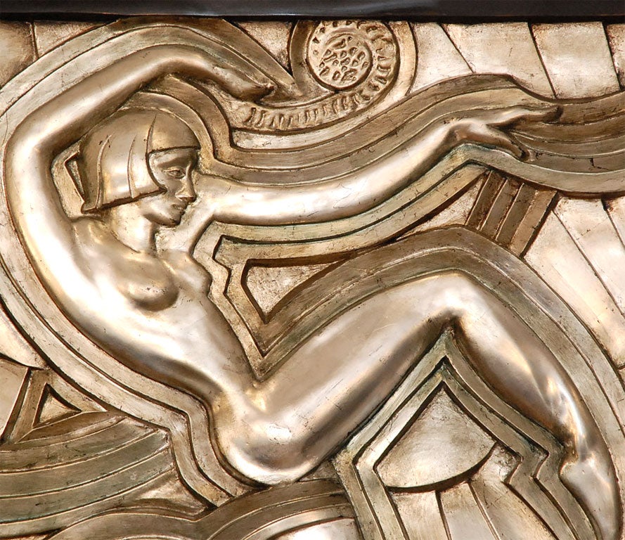 German Art Deco Bas Relief