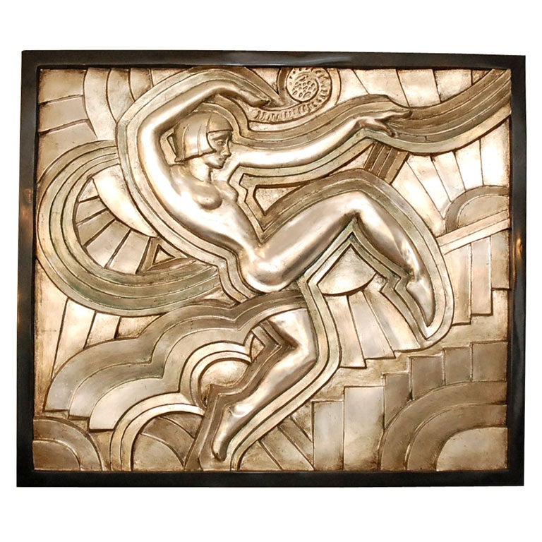 Art Deco Bas Relief