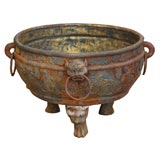 Antique 18th Century Planter Cauldren