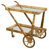 Retro Aldo Tura Bar Cart