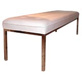 Upholstered Tufted Bench by Knoll