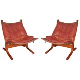 Pair of Danish Sling Chairs