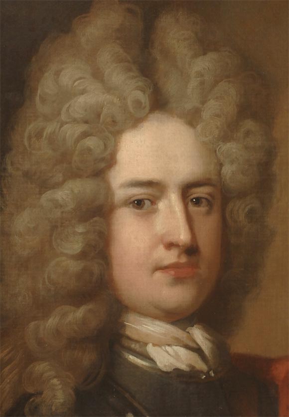 18th Century and Earlier Portrait of John Churchill 1st Duke of Marlborough K.G.