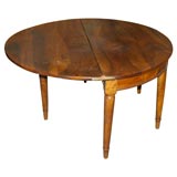 Antique Louis XVI Demi-lune Table