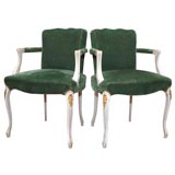 Hollywood Regency armchairs