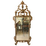 Italian Wood Carved Mirror