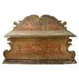 Venezia  18th C Painted Bench