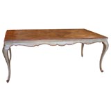 Versailles Parquet Top Dining Table