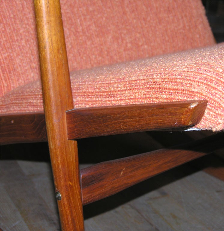 Danish George Jensen Teak Rocking Chair